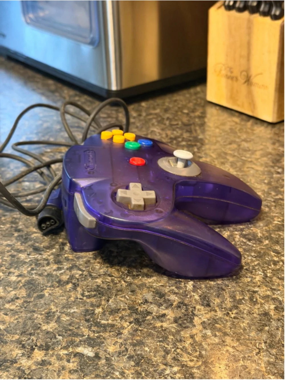 VTG Nintendo 64 N64 Original Controller NUS-005 Grape Purple